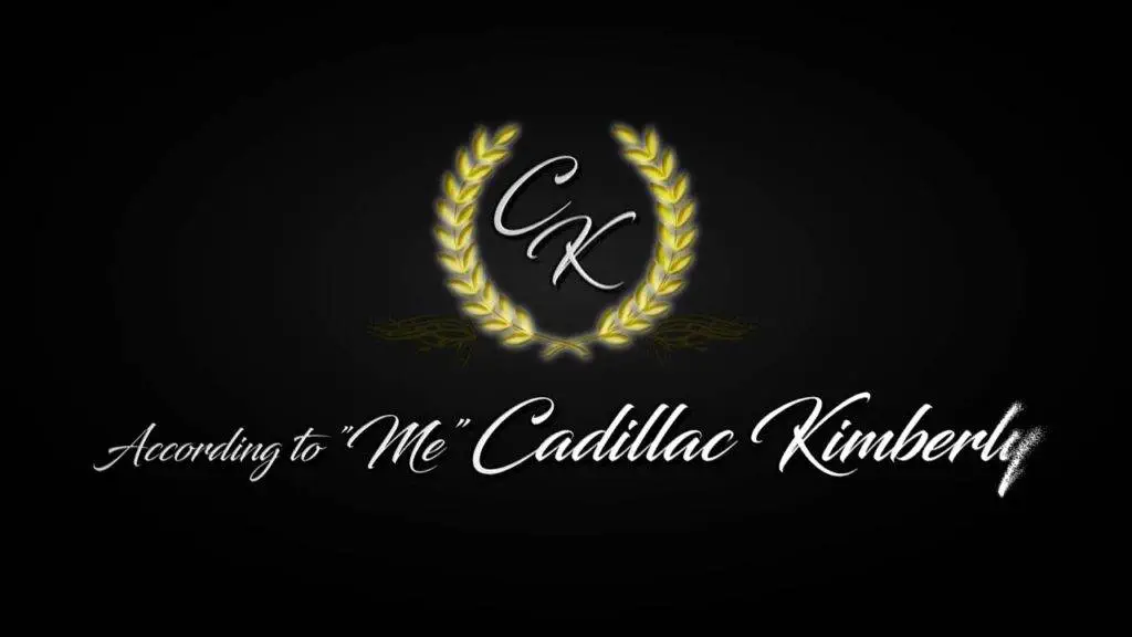 According to 'me' cadillac kimberly [logo artwork]