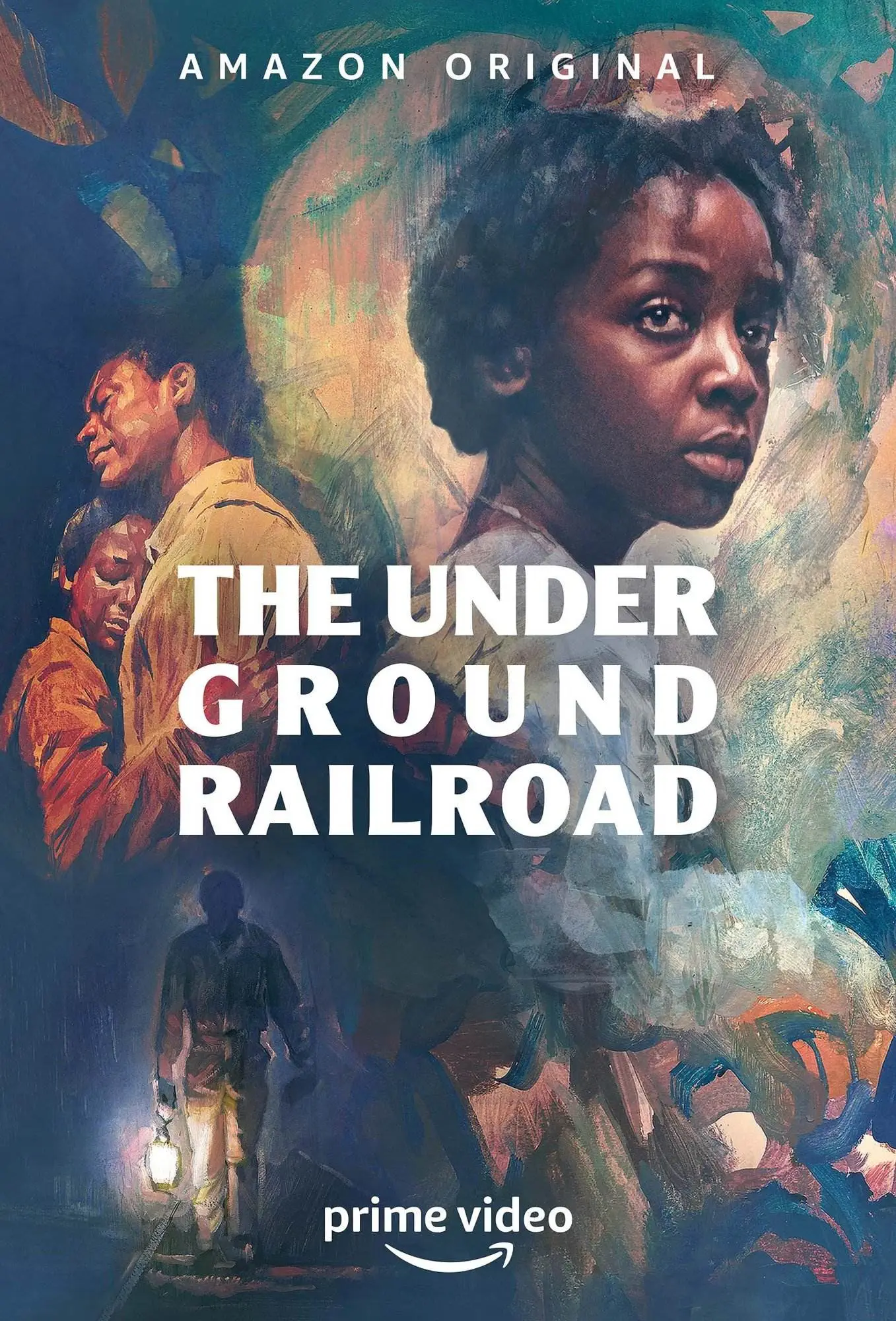 Amazon & barry jenkins present the underground railroad [official web series poster]