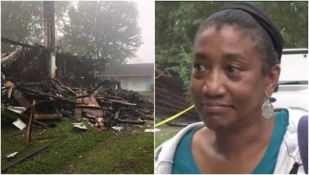 Angela frase and her lost house
