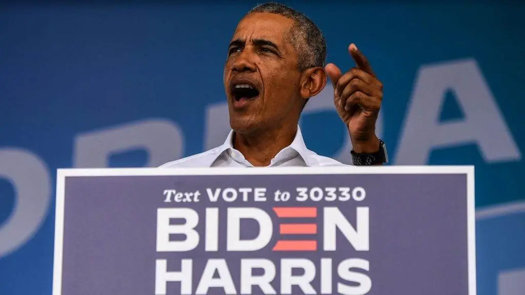 Barack obama on october 27, 2020 [press photo]