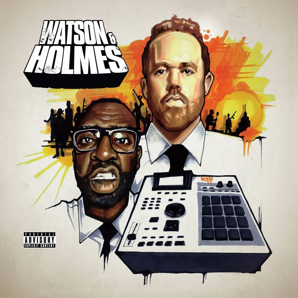 Blacastan & Stu Bangas - The Uncanny Adventures of Watson & Holmes [Album Artwork]