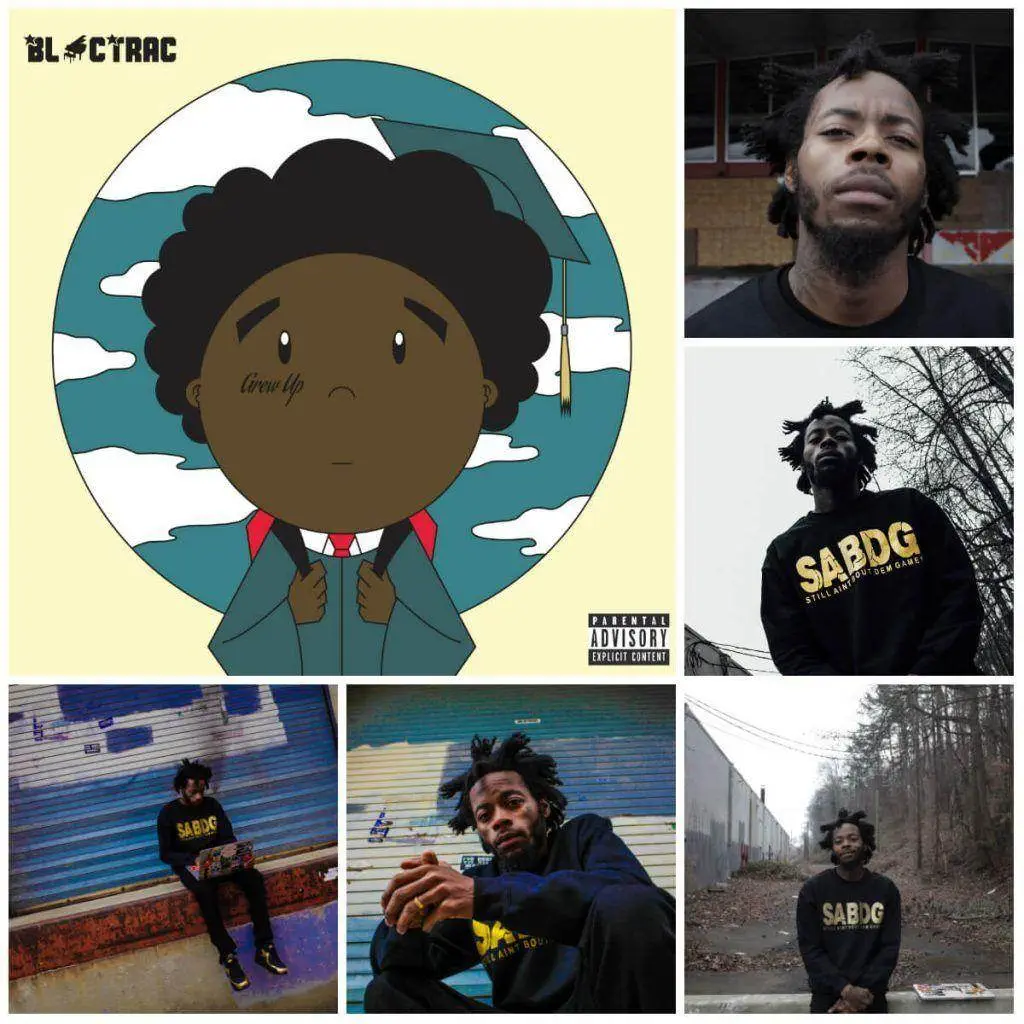 BlacTrac - Grew Up [Album Artwork]