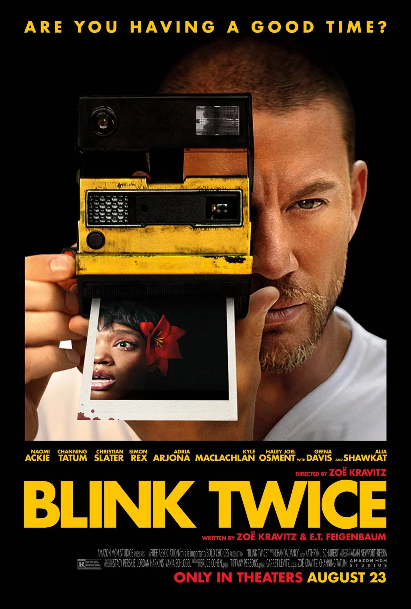 Blink twice [official us theatrical movie release poster]