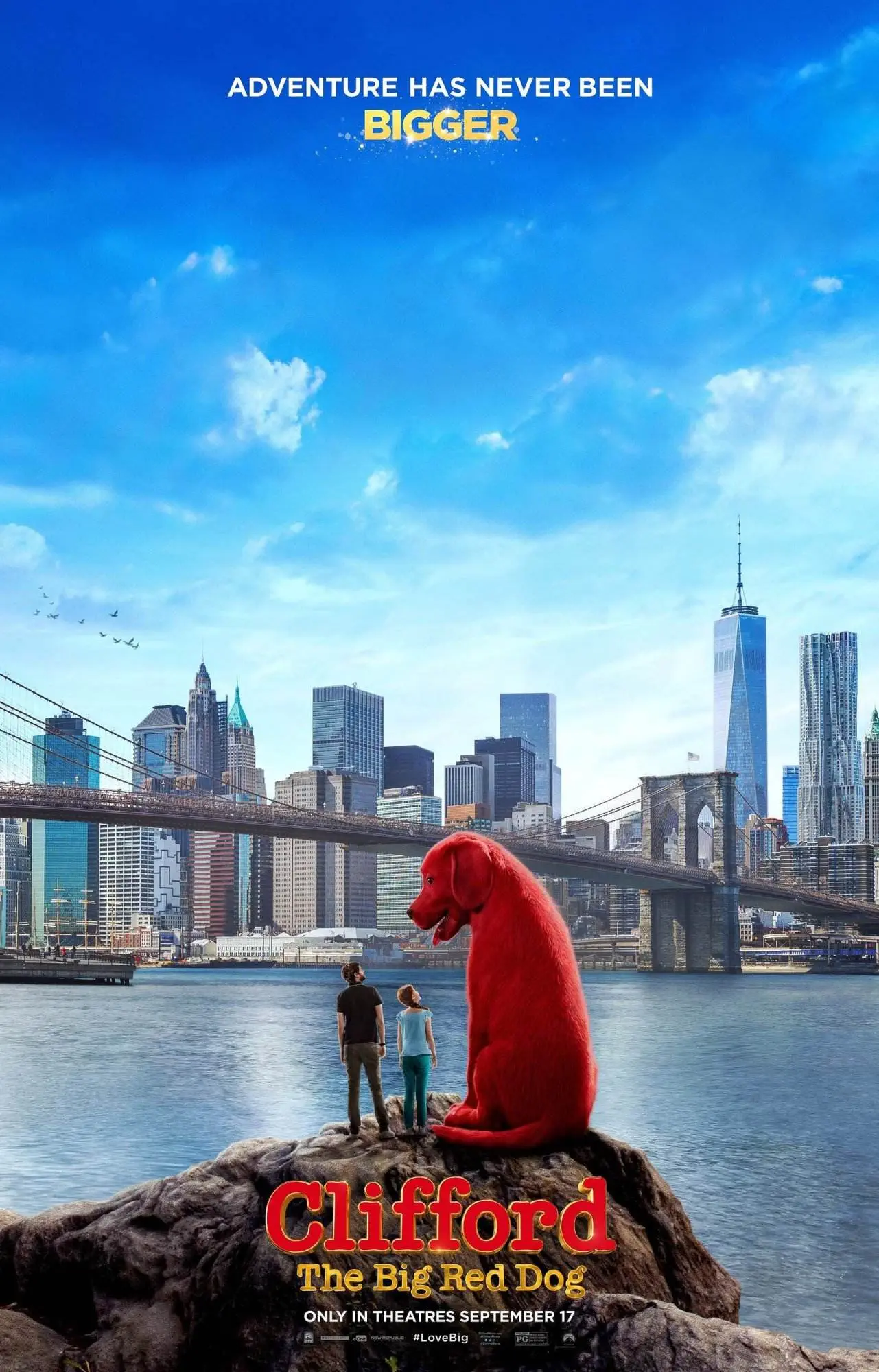 Clifford the big red dog [official movie poster]