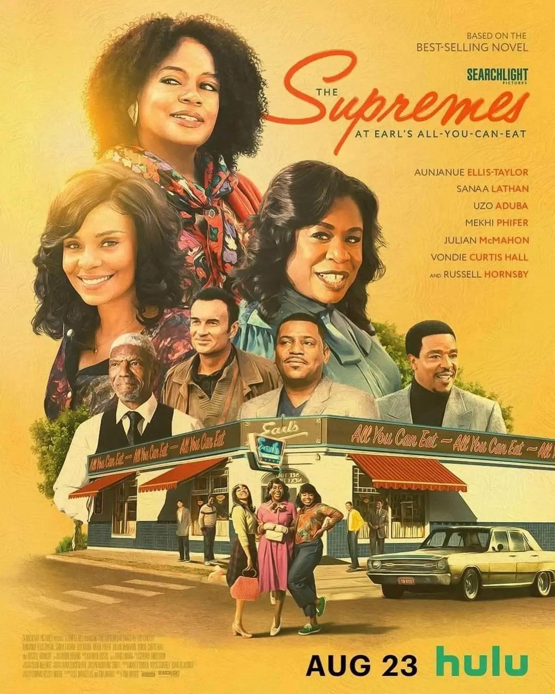 Hulu presents the supremes at earl’s all you can eat [official movie release poster]
