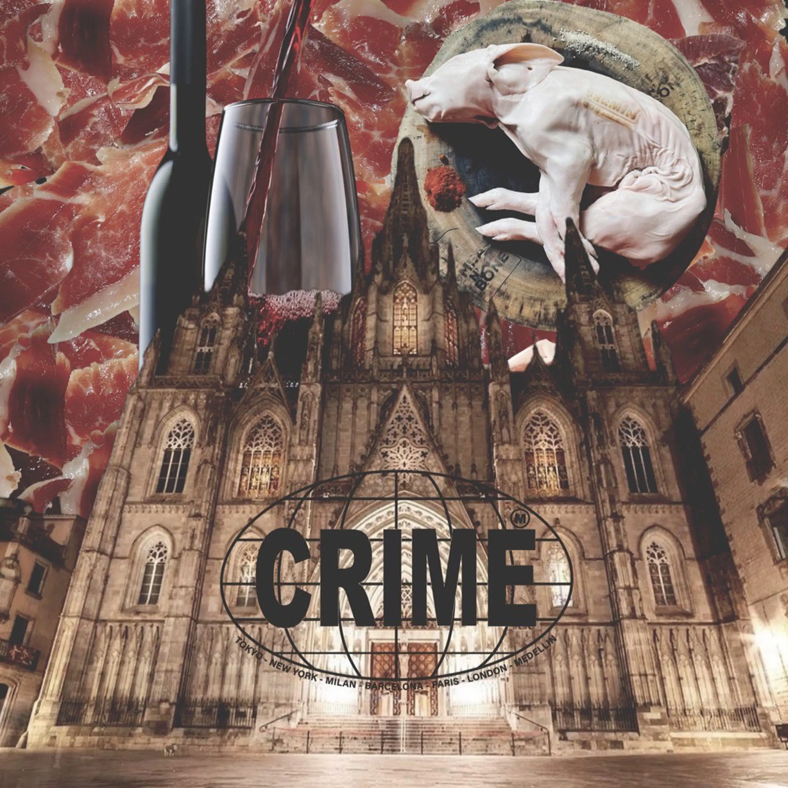 Crimeapple gothic quarter jazz bar [official mp3 artwork]