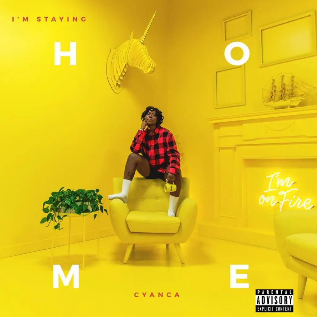 Cyanca i'm staying home [ep artwork]