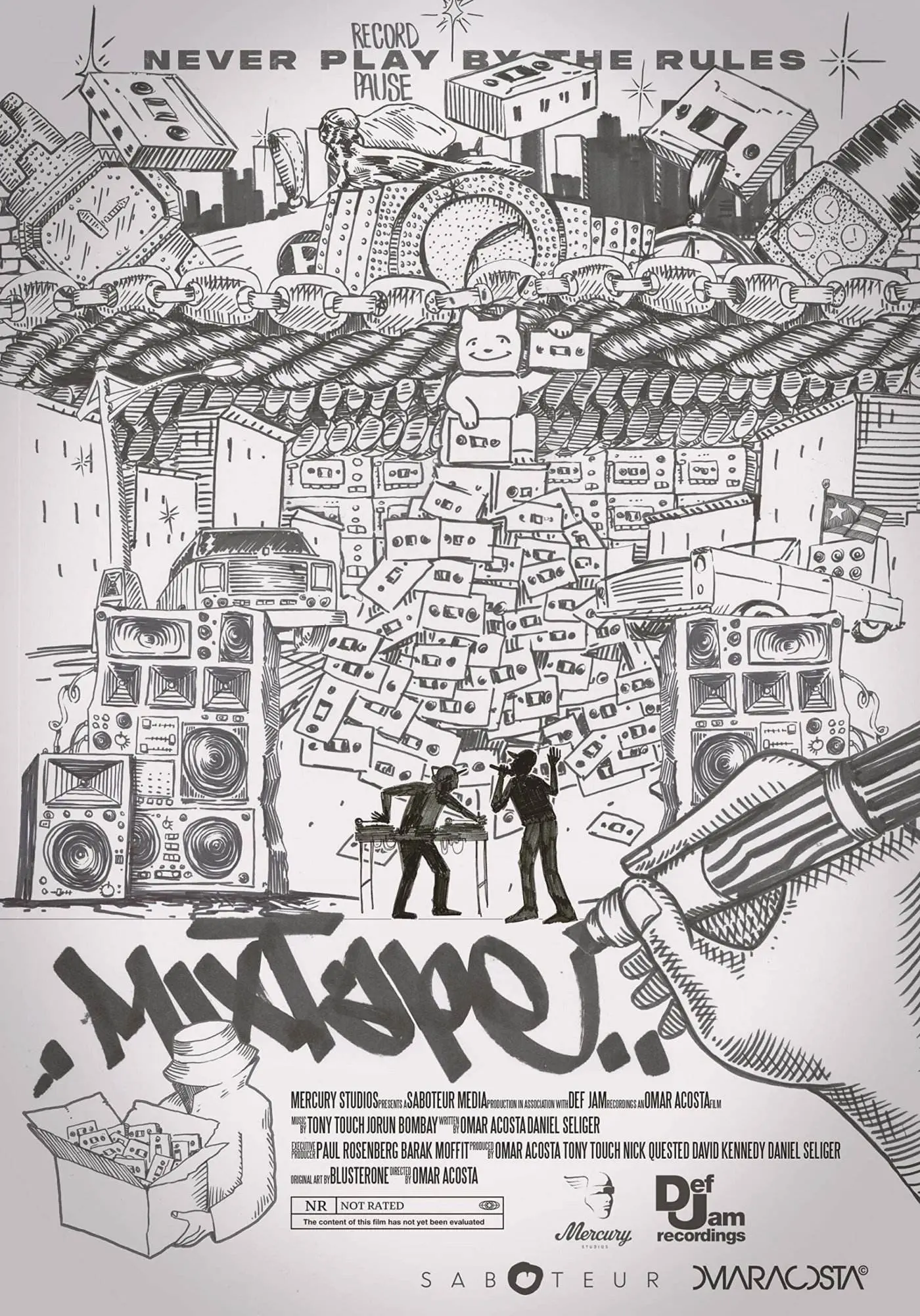 Def jam presents mixtape: the movie [official theatrical movie poster]