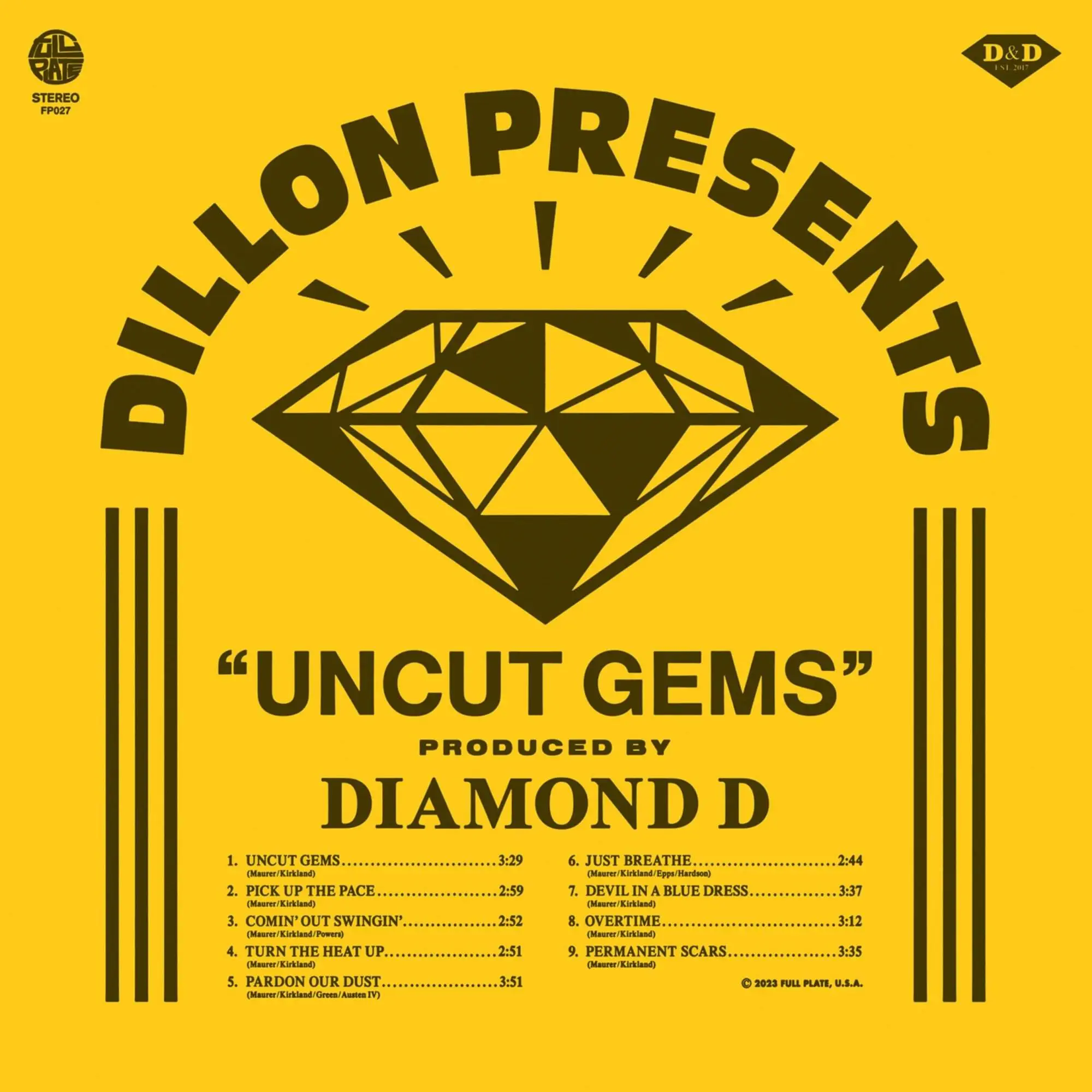 Dillon & diamond d uncut gems [official album artwork]
