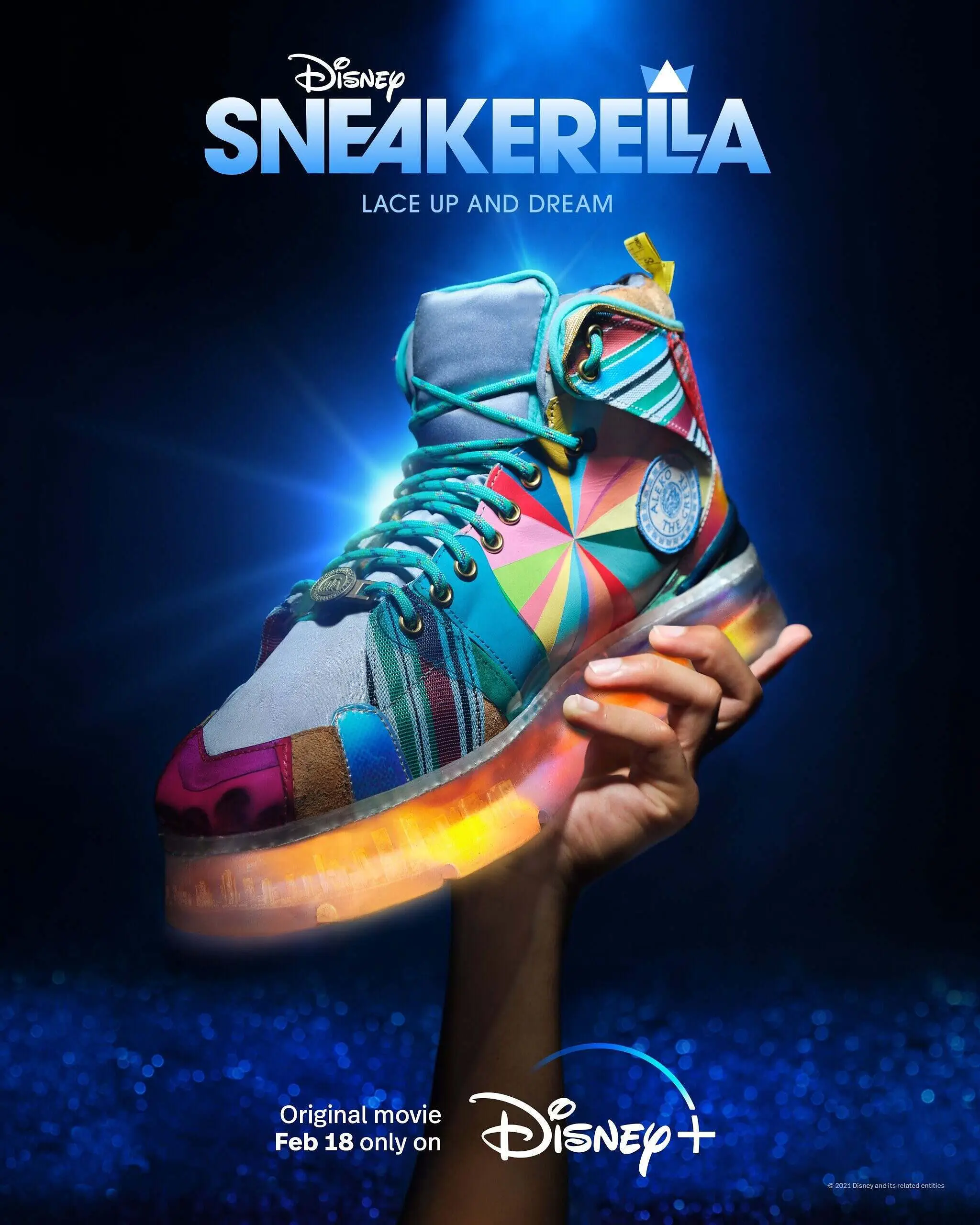Disney+ presents sneakerella [official movie poster]