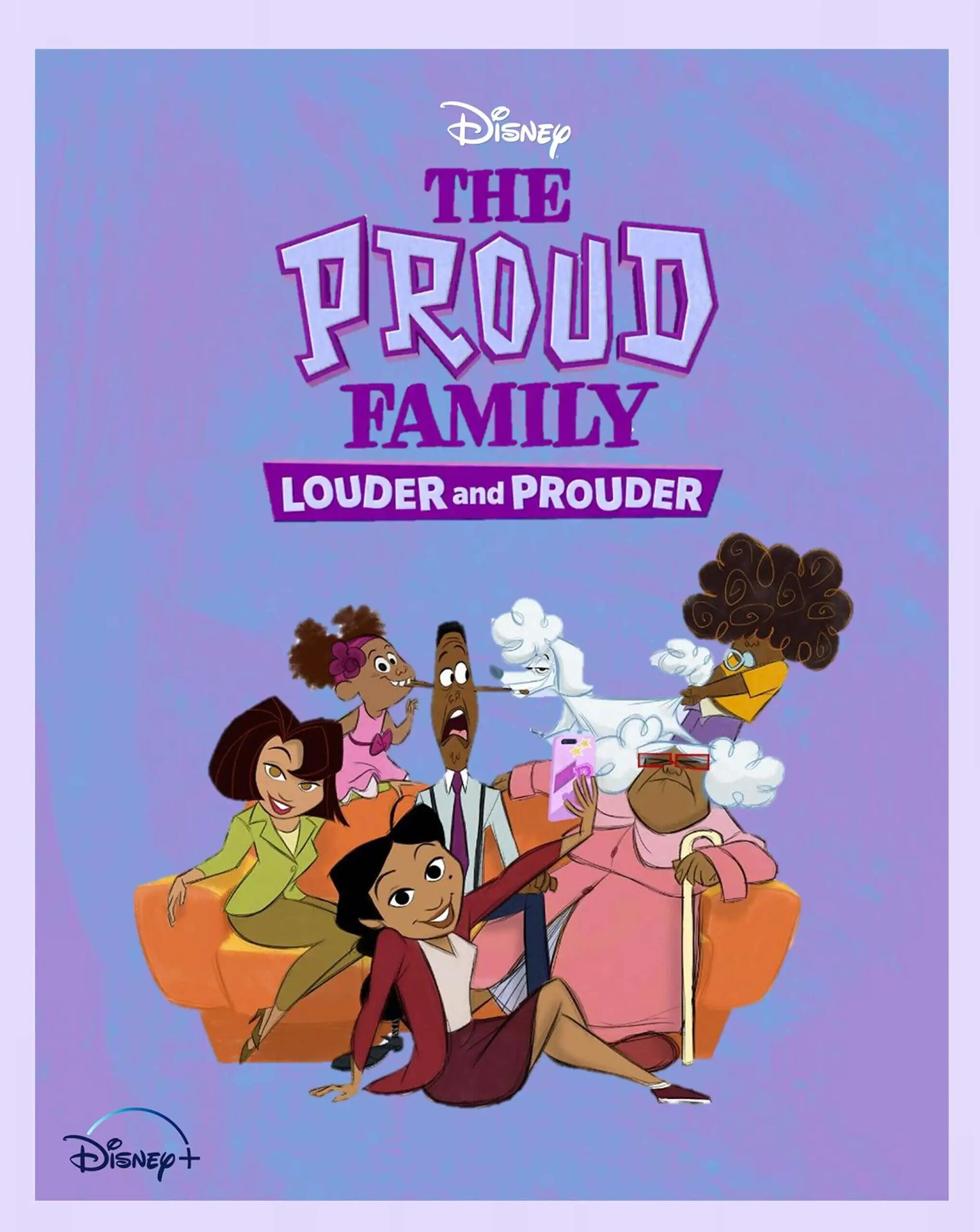 Disney+ presents the proud family: louder and prouder [official web series poster]