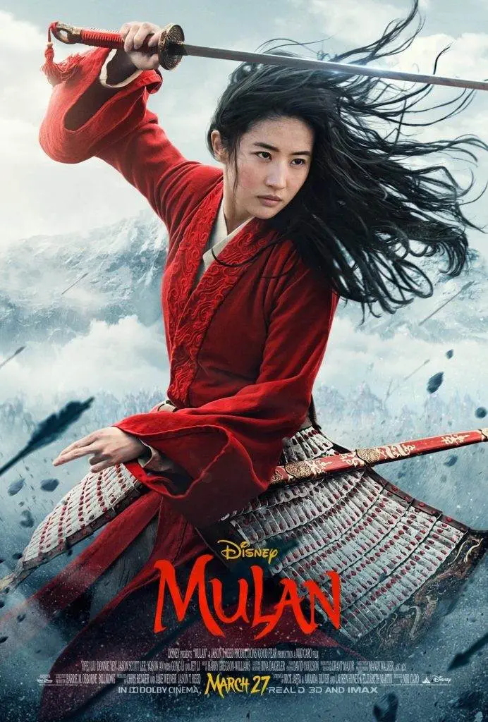 Disney's mulan (2020) [movie poster]