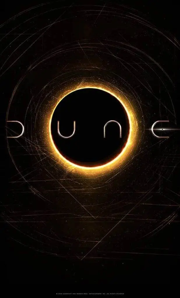 Dune (2020) [announcement movie poster]