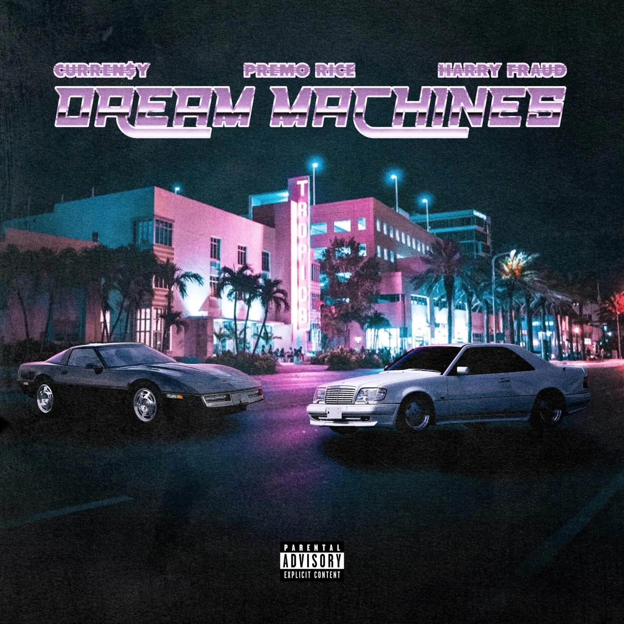 Curren$y & Harry Fraud - Dream Machines [Official MP3 Artwork]