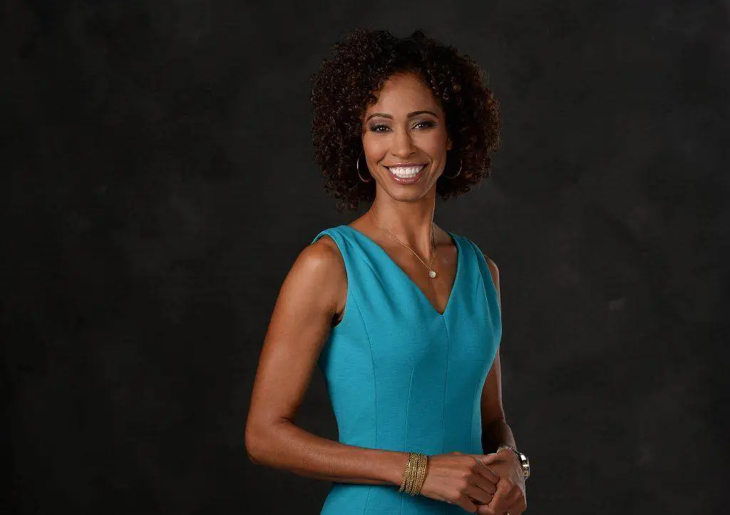 ESPN's Sage Steele back in December 2013 [Press Photo]