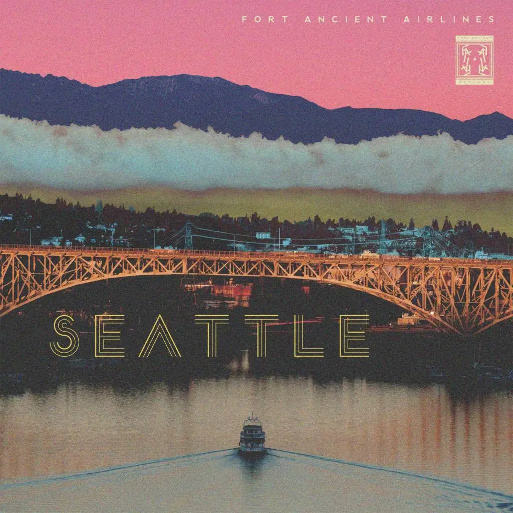 Fort ancient records fort ancient airlines: seattle [beat tape artwork]