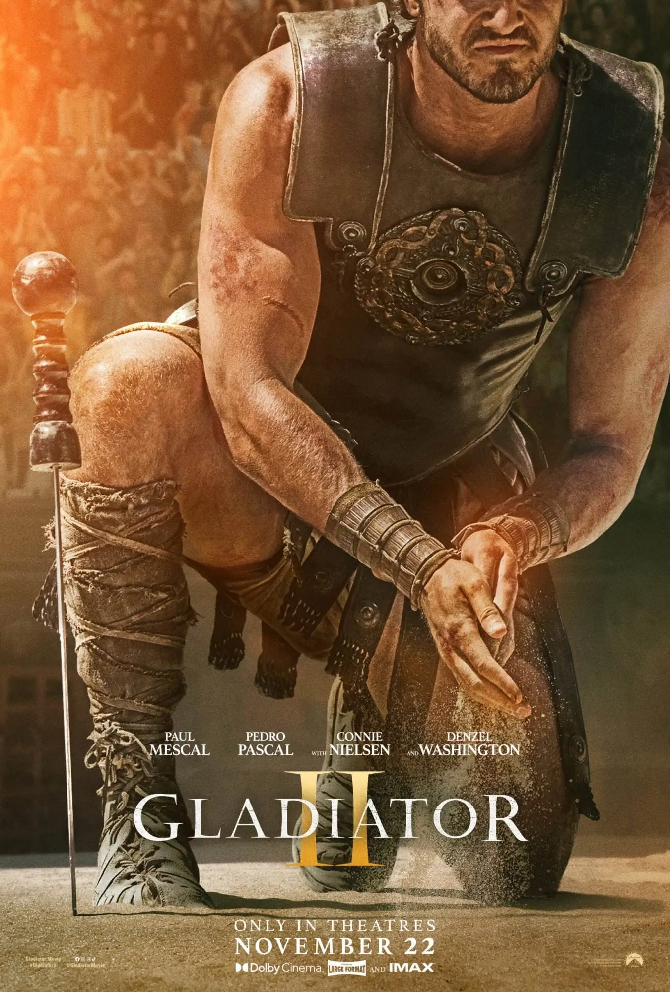 Gladiator ii [official movie teaser poster]