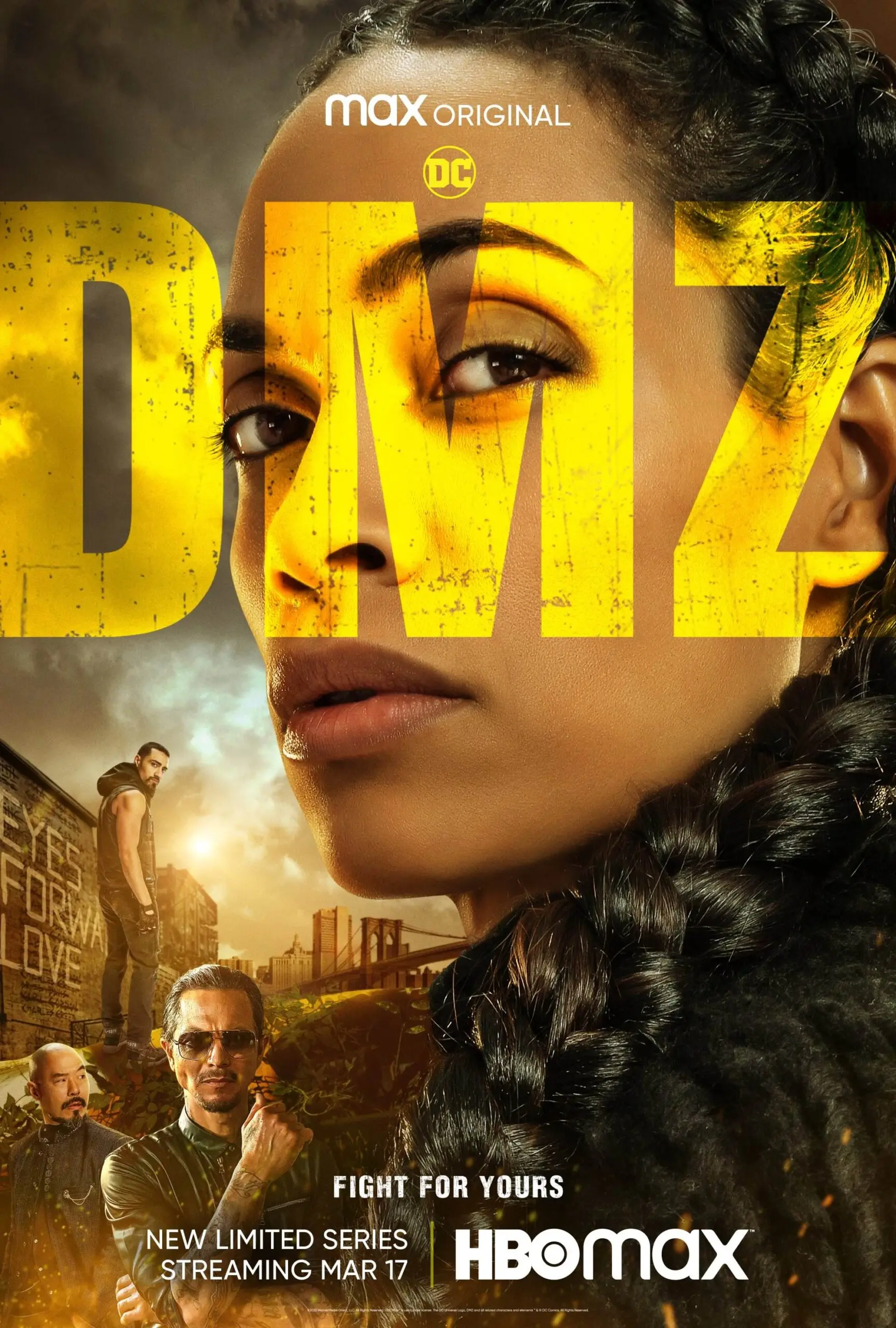 Hbo max presents dmz (hi res) [official web series poster]