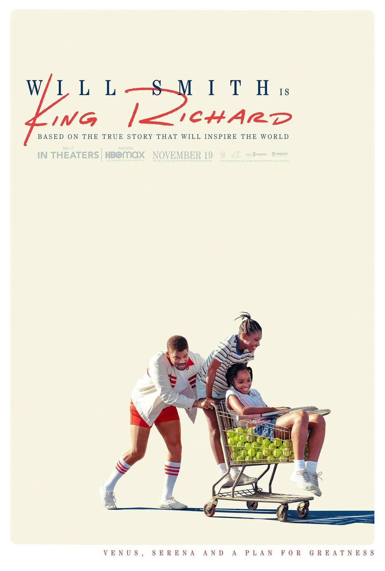 Hbo max presents king richard [official movie poster]
