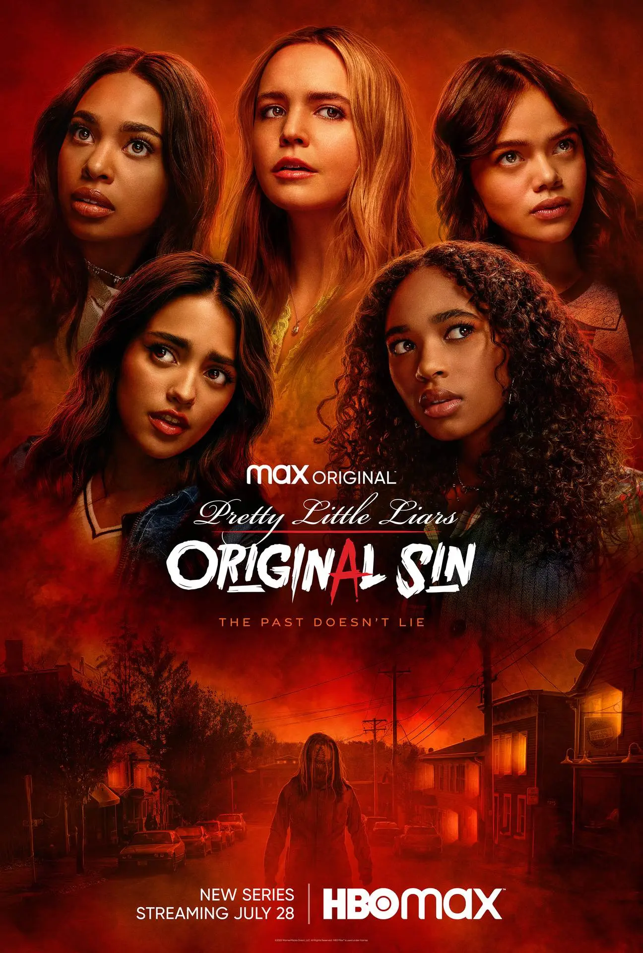 Hbo max presents pretty little liars: original sin [official web series promo poster]
