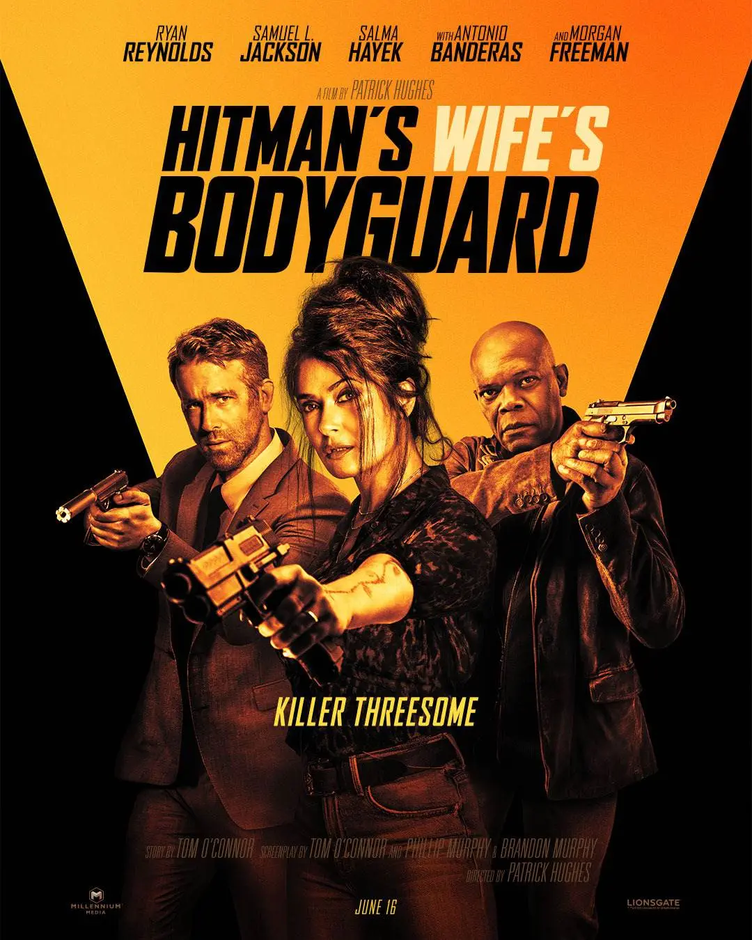 Hitman’s wife’s bodyguard [official movie poster]