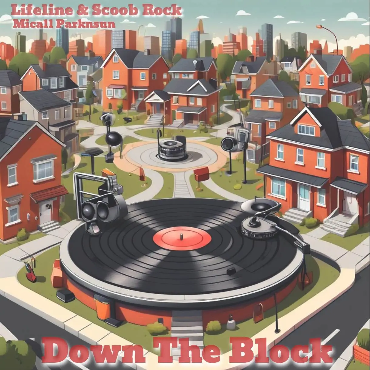 Lifeline & scoob rock down the block [official mp3 artwork]