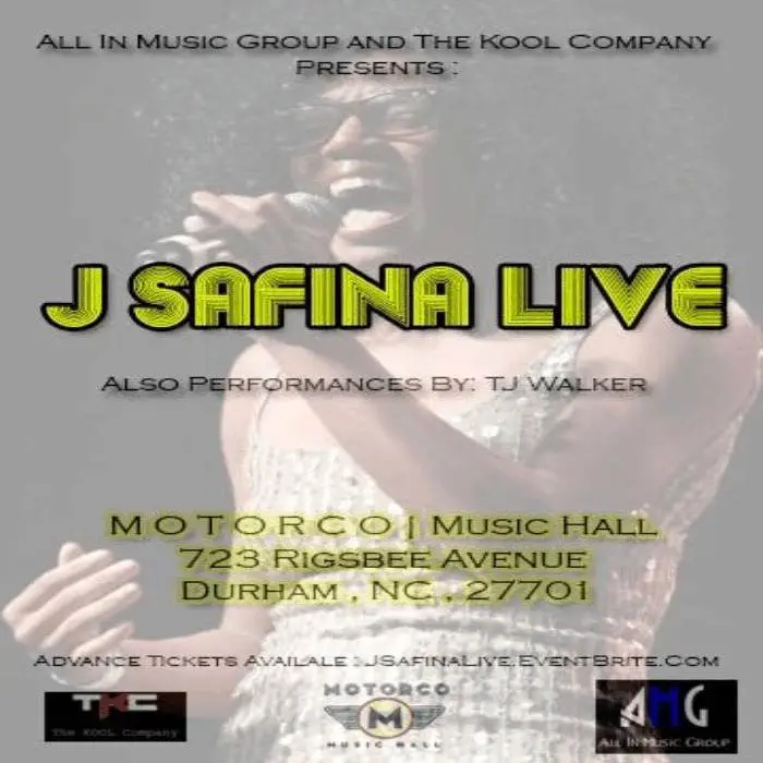 @All_In2012 & @TheKoolCompany Present #JSafinaLIVE (@MoreJayPlease) At Motorco Music Hall