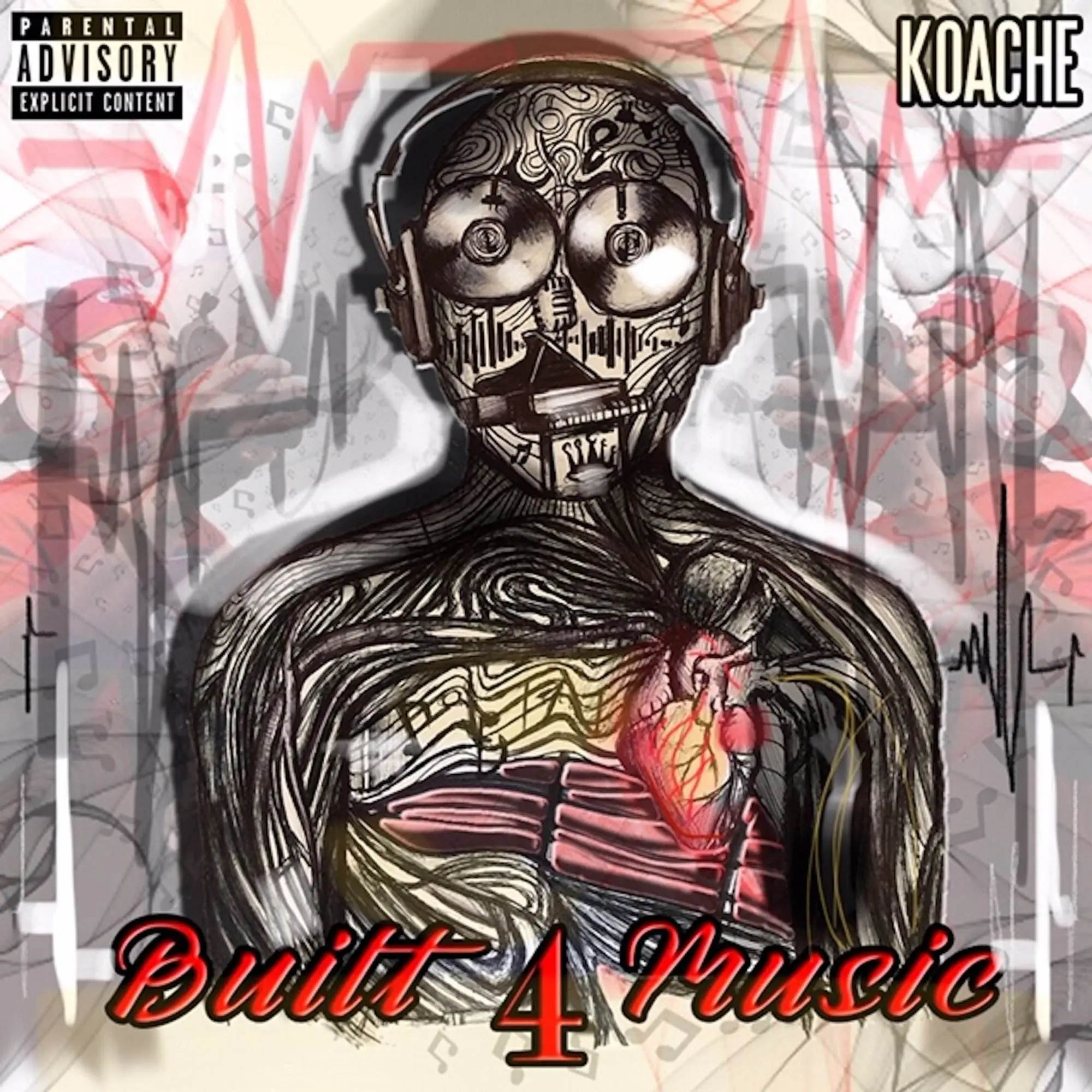 Koache built 4 music [official album artwork]