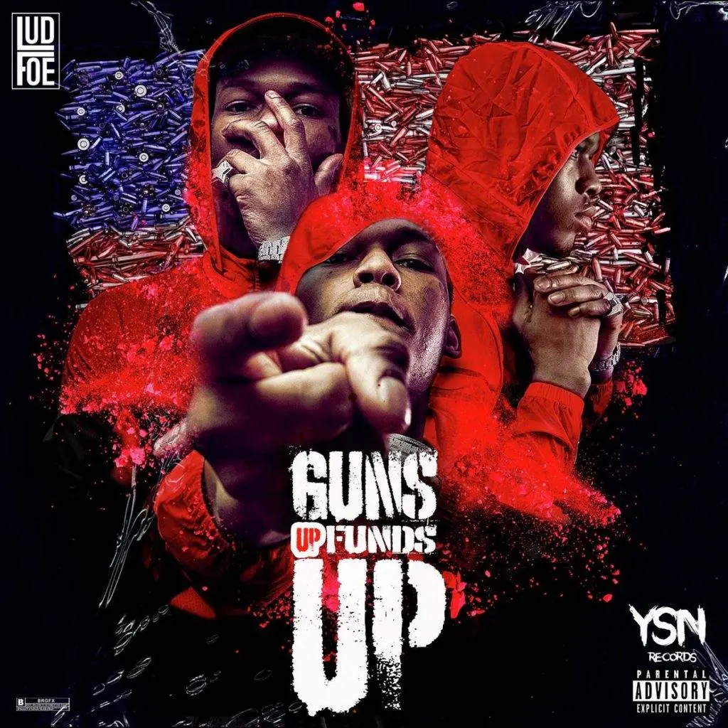 Lud foe guns up funds up [album artwork]