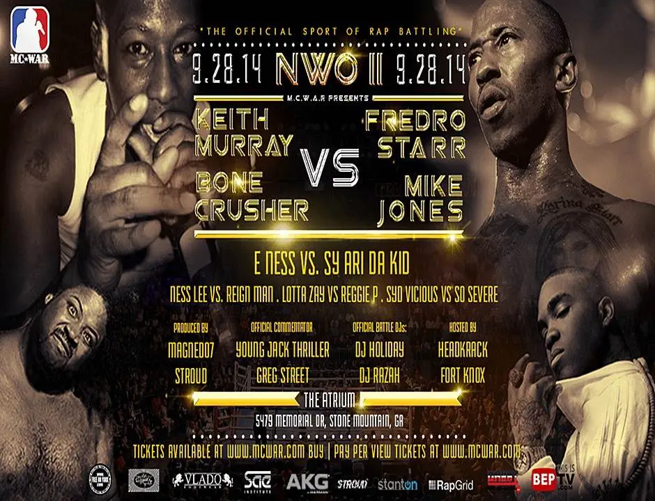 Video: Promo For #BoneCrusher (@PlanetCrusher) vs. #MikeJones (@Mr_Mike_Jones) Battle @ #MCWar (@MCWarLLC)