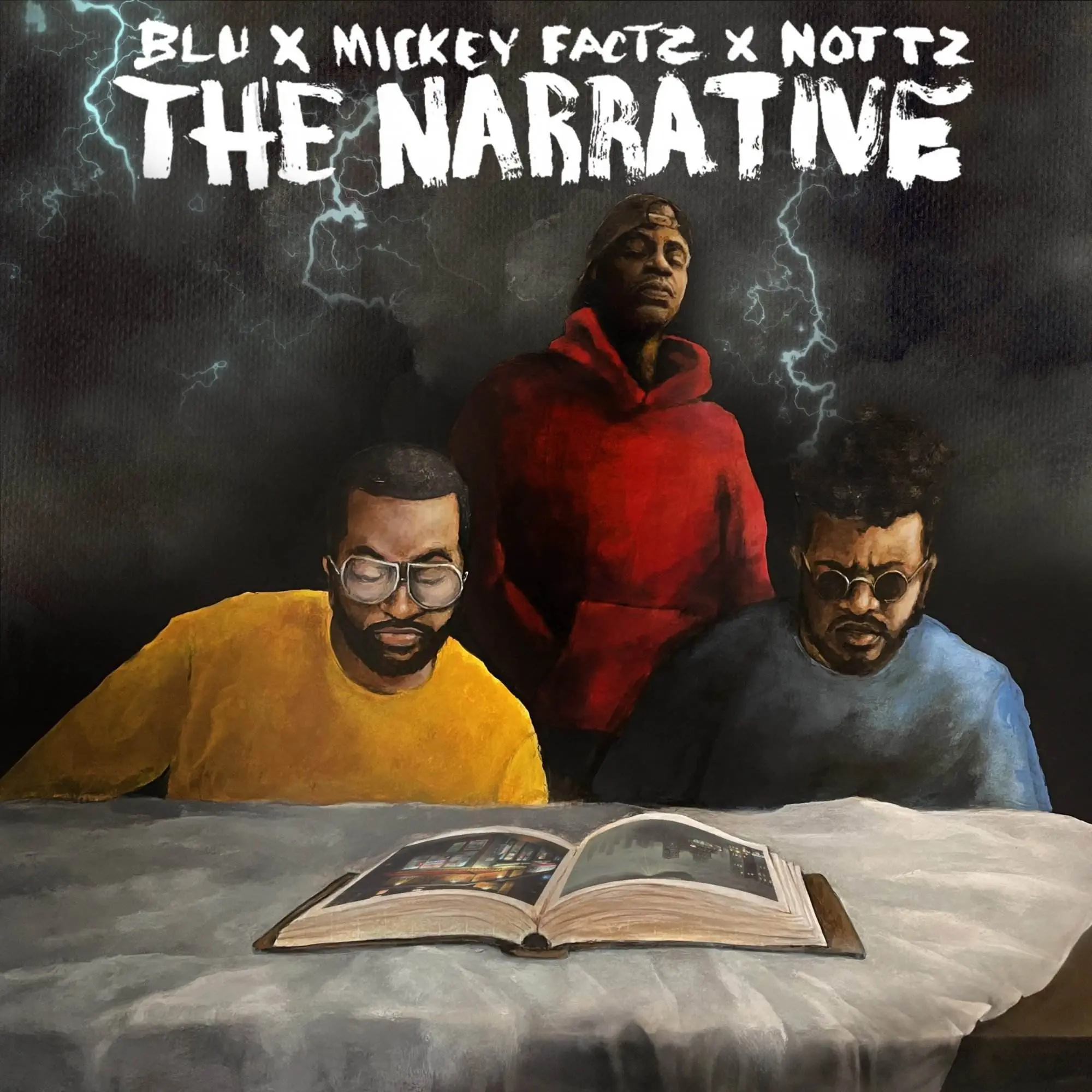 Mickey factz x blu x nottz the narrative [ep artwork]