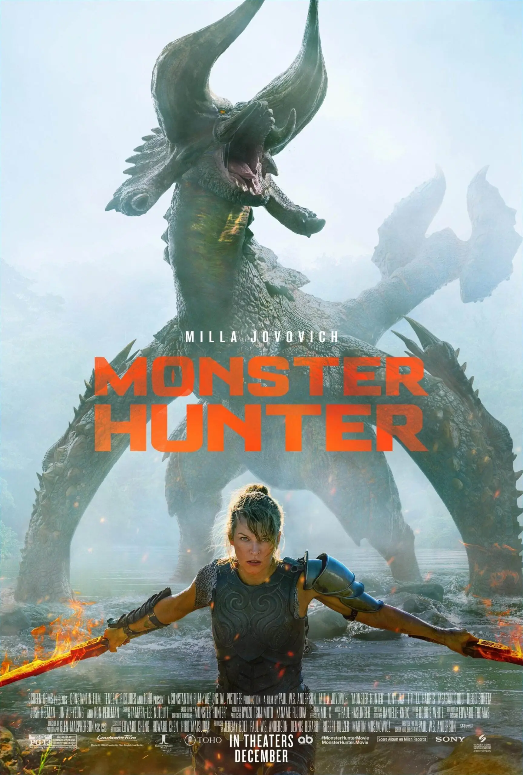 Monster hunter [theatrical movie poster]