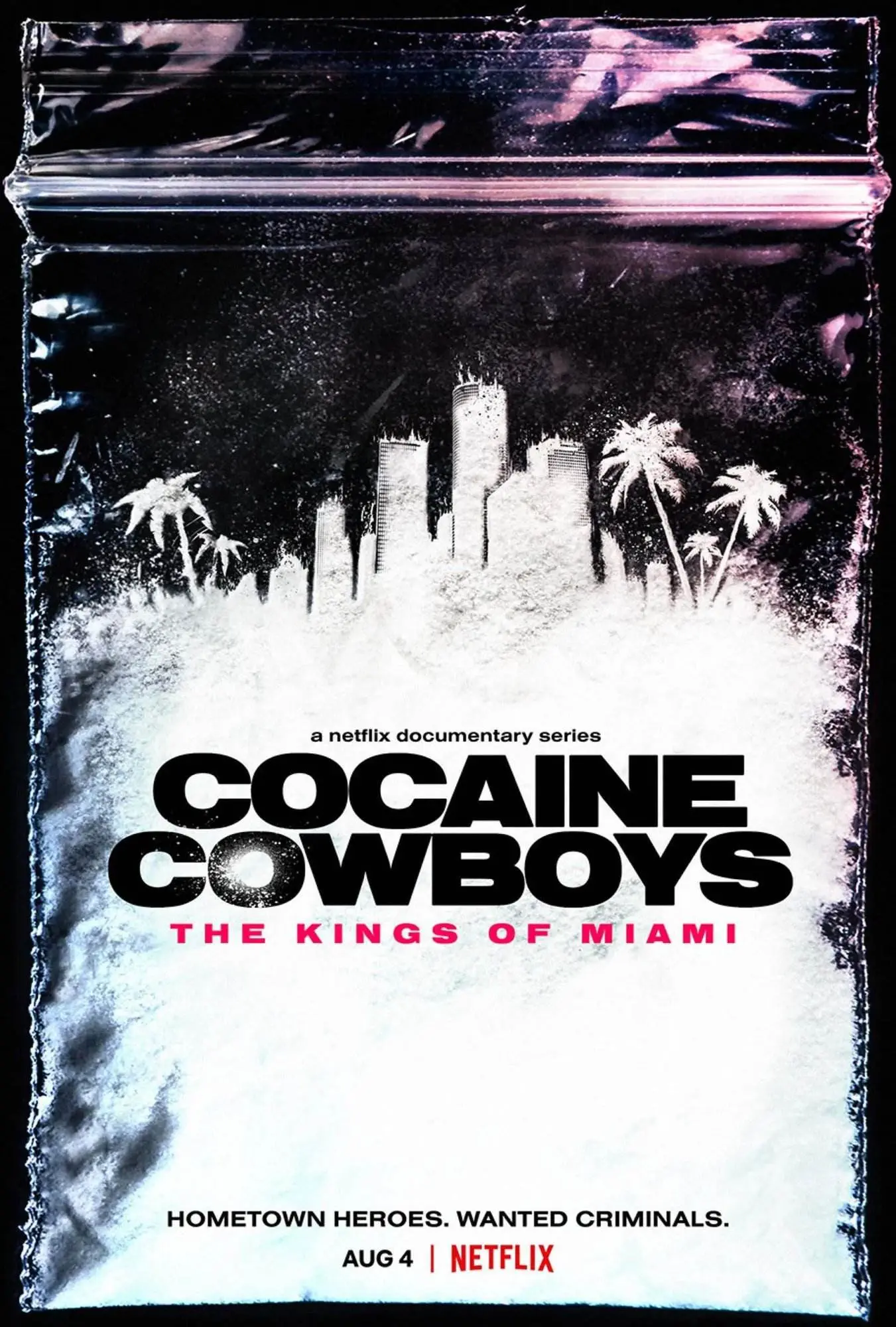 Netflix presents cocaine cowboys the kings of miami [official docuseries poster]