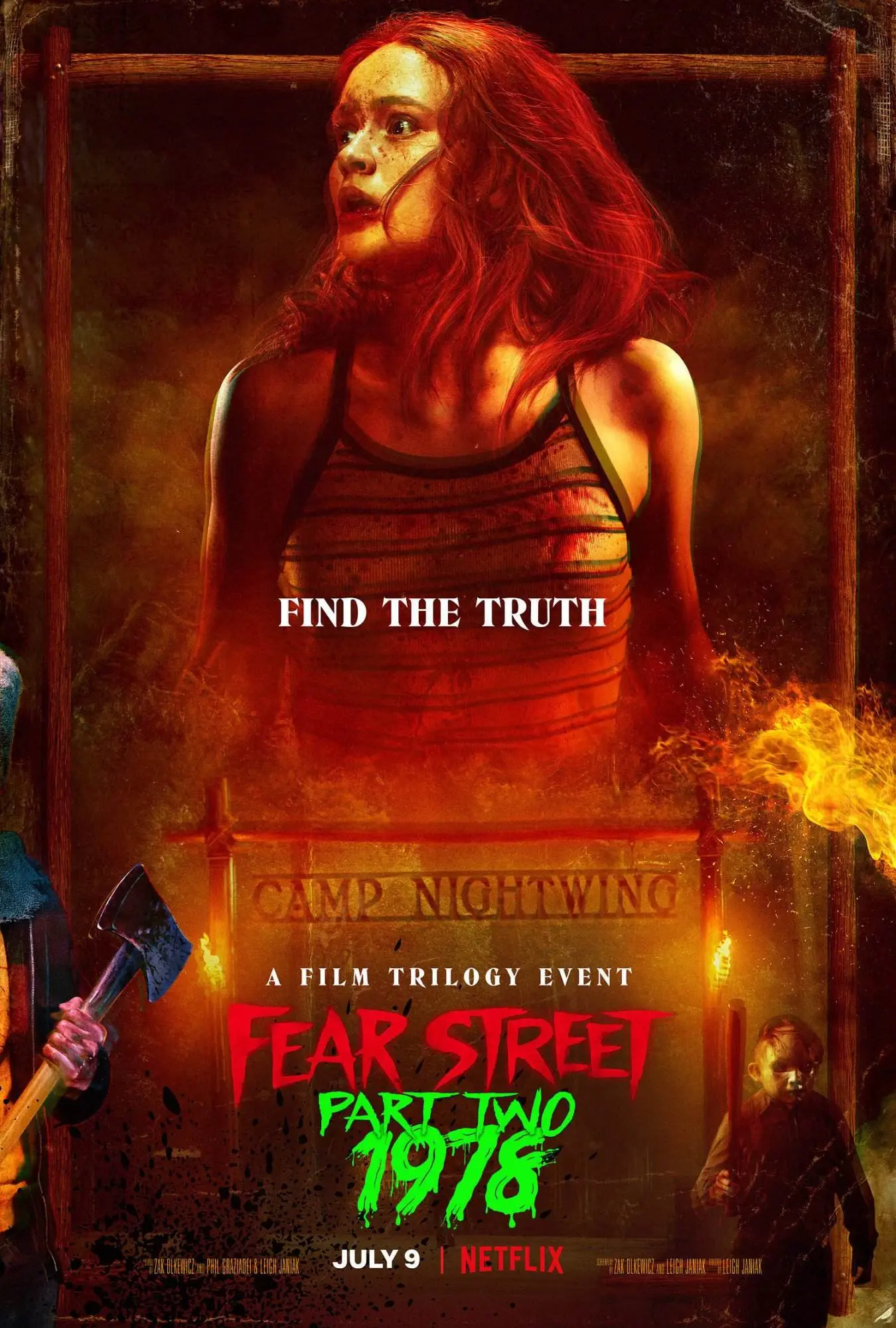 Netflix presents fear street part two: 1978 [official movie poster]