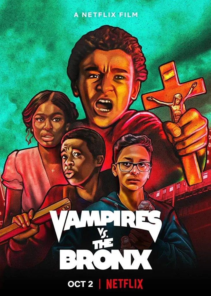 Netflix presents vampires vs. the bronx [official movie poster]
