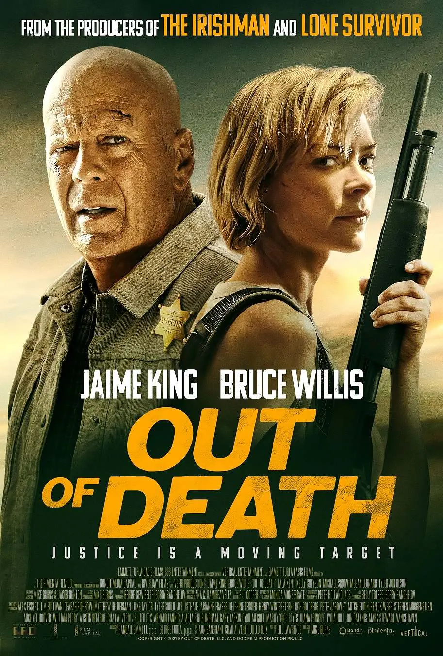 Out of death [official movie poster]
