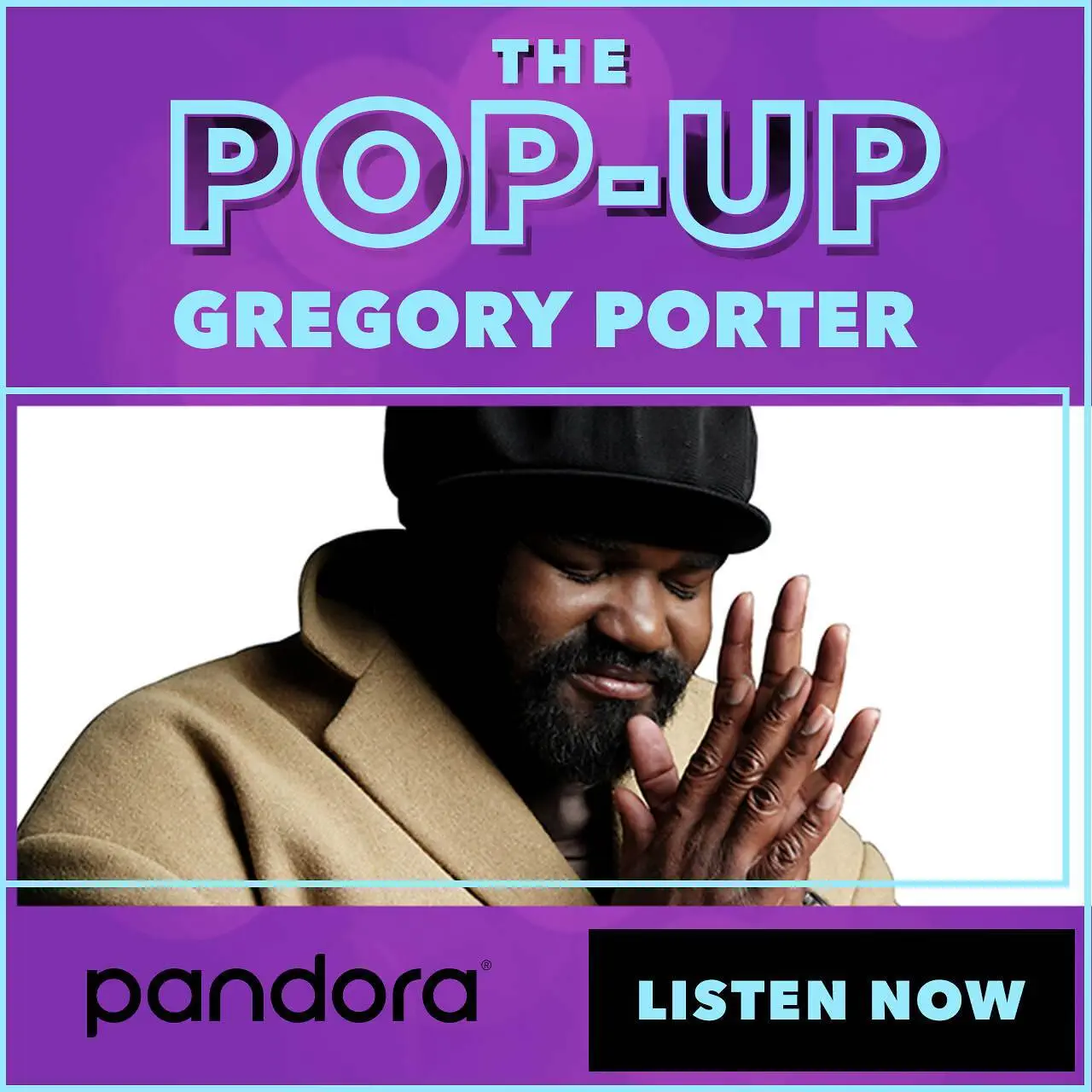 Pandora presents the pop up gregory porter [official radio show artwork]