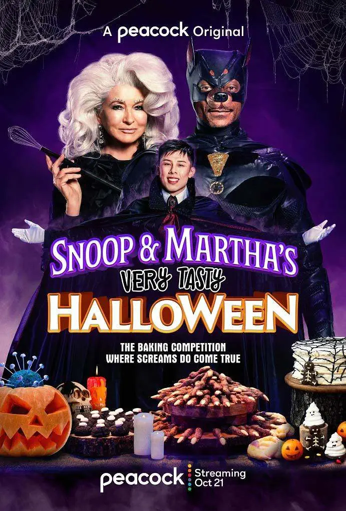 Peacock presents snoop & martha's very tasty halloween [official web series special poster]