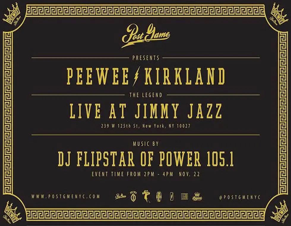 Editorial: #PeeWeeKirkland & @PostGameNYC Celebrate Partnership With In-Store Signing In #Harlem