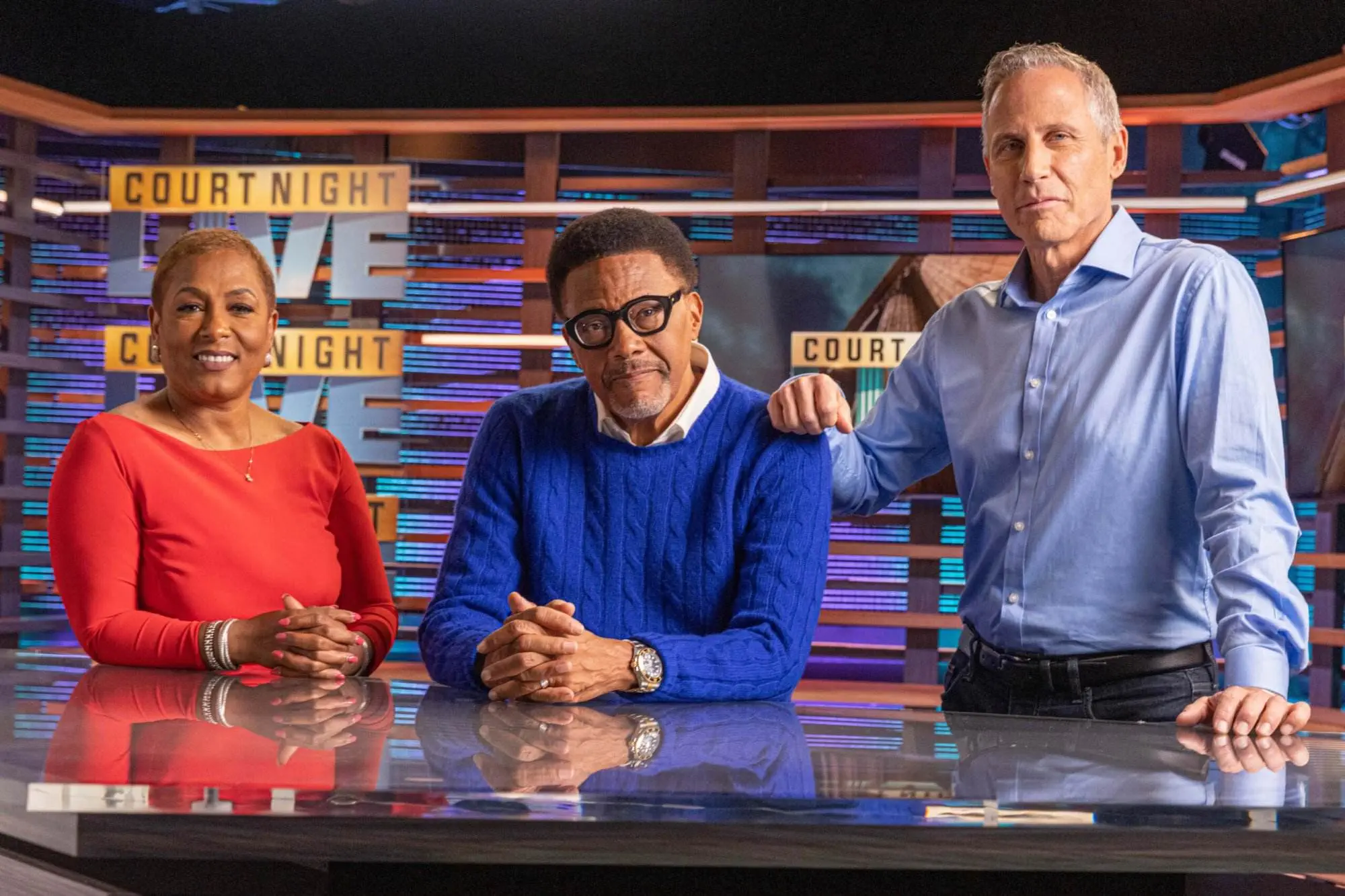Photo still from a&e original series 'court night live'