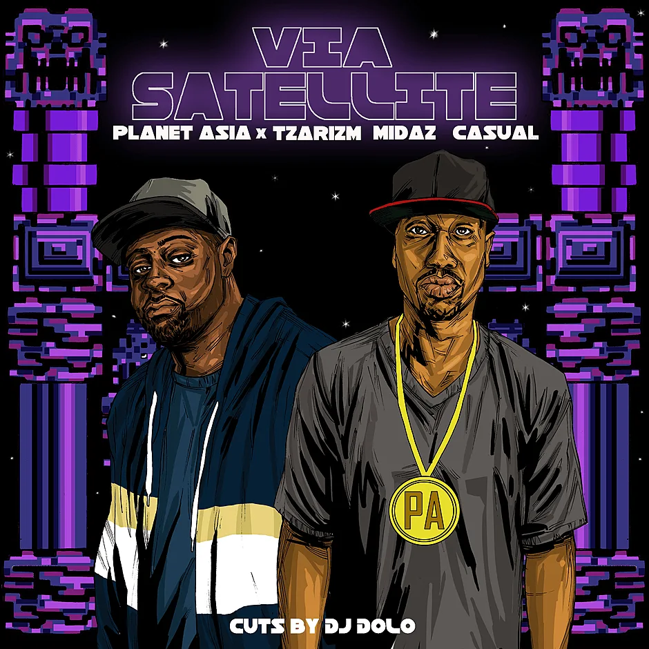 MP3: Stream The New Track 'Via Satellite' By @PlanetAsia & @TzariZM Feat. @MidaZ & @SmashRockwell
