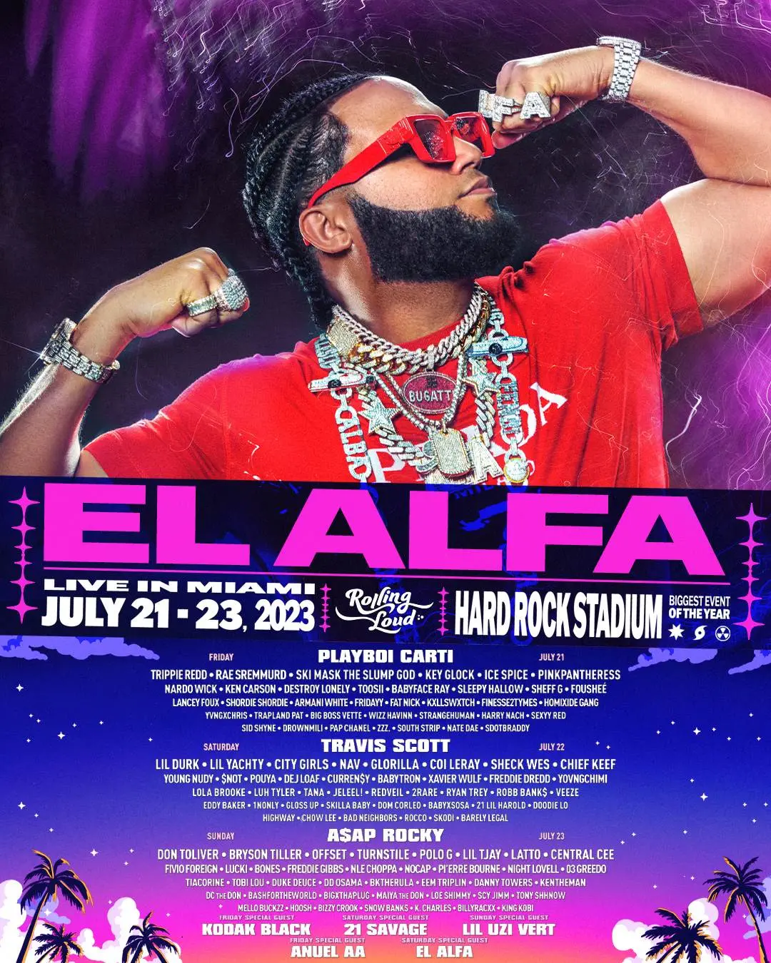 Rolling loud miami featuring el alfa