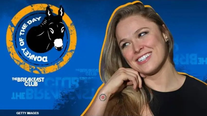 Ronda Rousey Awarded Donkey Of The Day For Contemplating Suicide Over UFC Loss