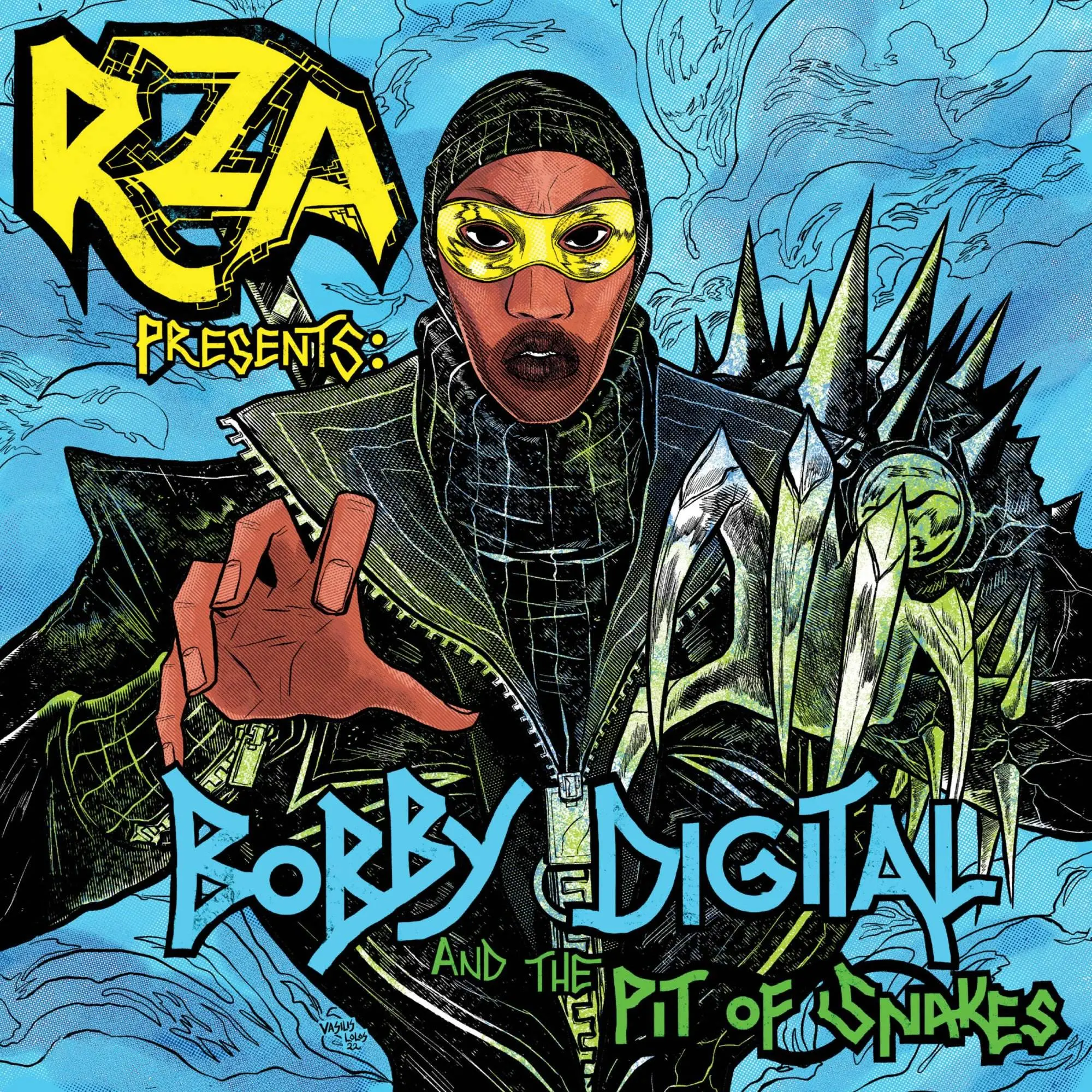 Rza presents bobby digital & the pit of snakes [official album artwork]