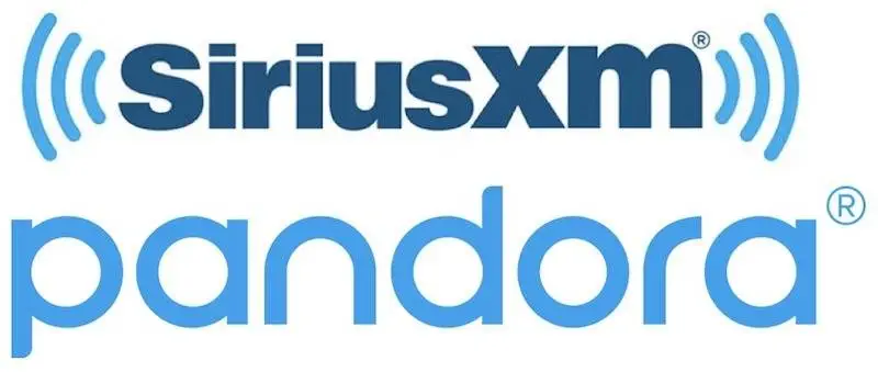 Siriusxm + pandora [logo artwork]