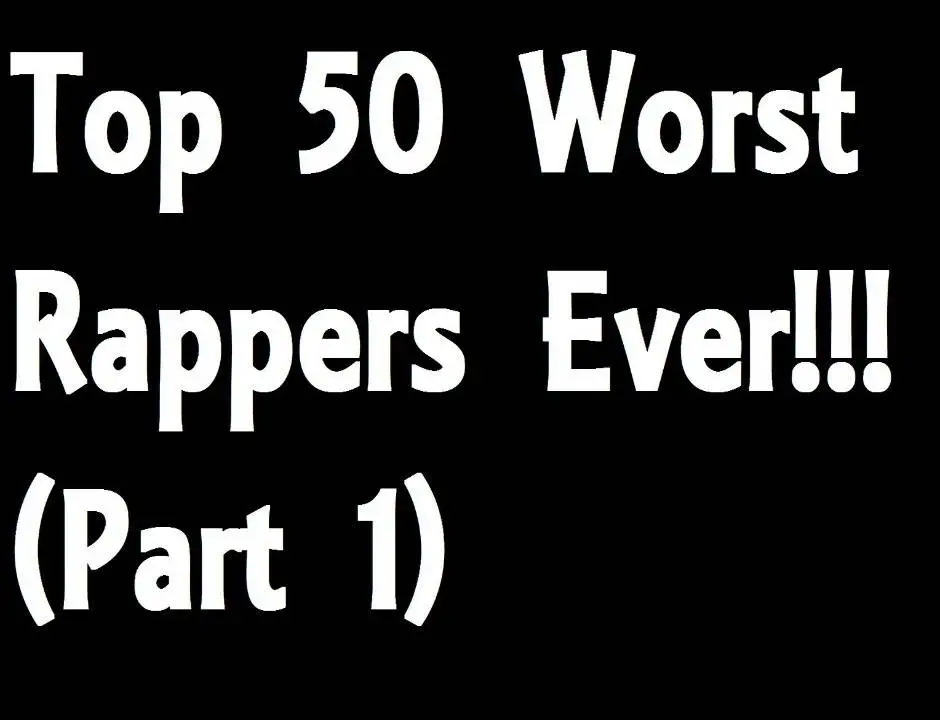 Audio: @TheTyshawnZone: Top 50 Worst Rappers Ever!!! [Part 1]