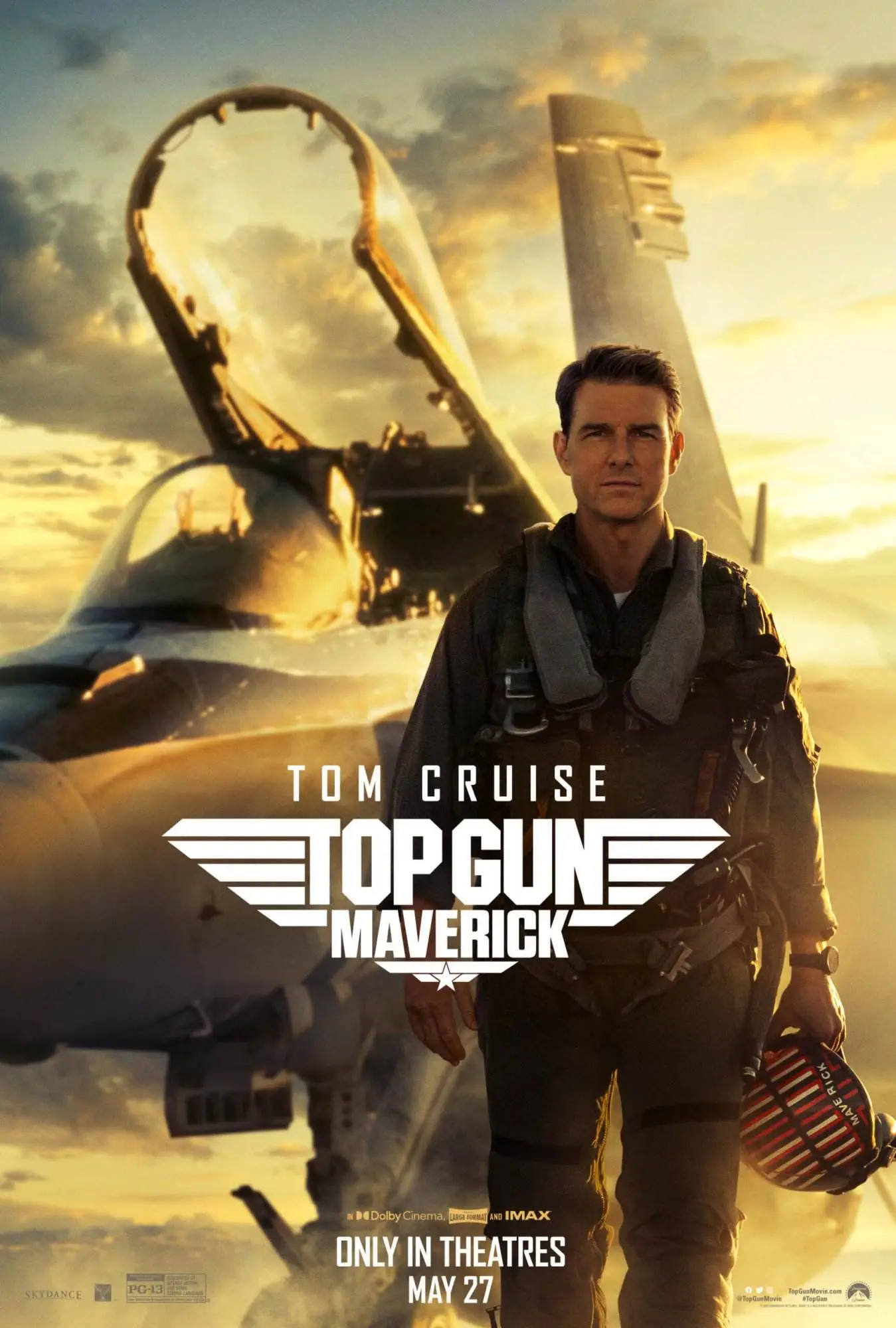 Top gun: maverick [official theatrical movie release poster]