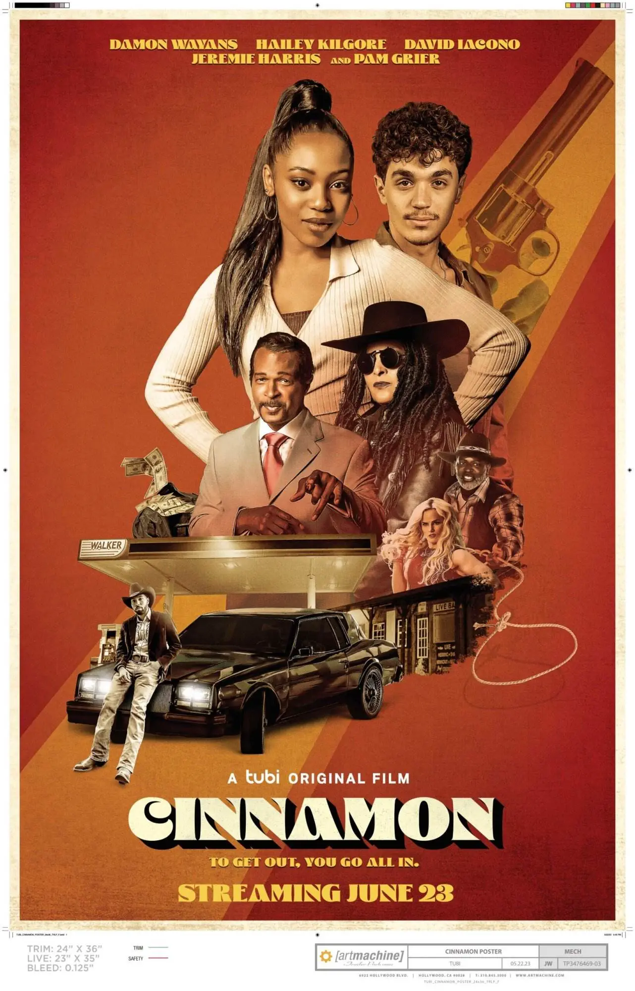 Tubi presents cinnamon [official movie promo poster]
