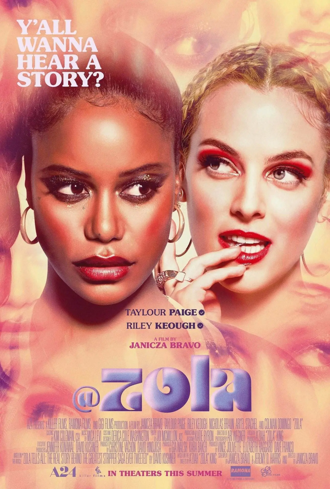 Zola [theatrical release movie poster]