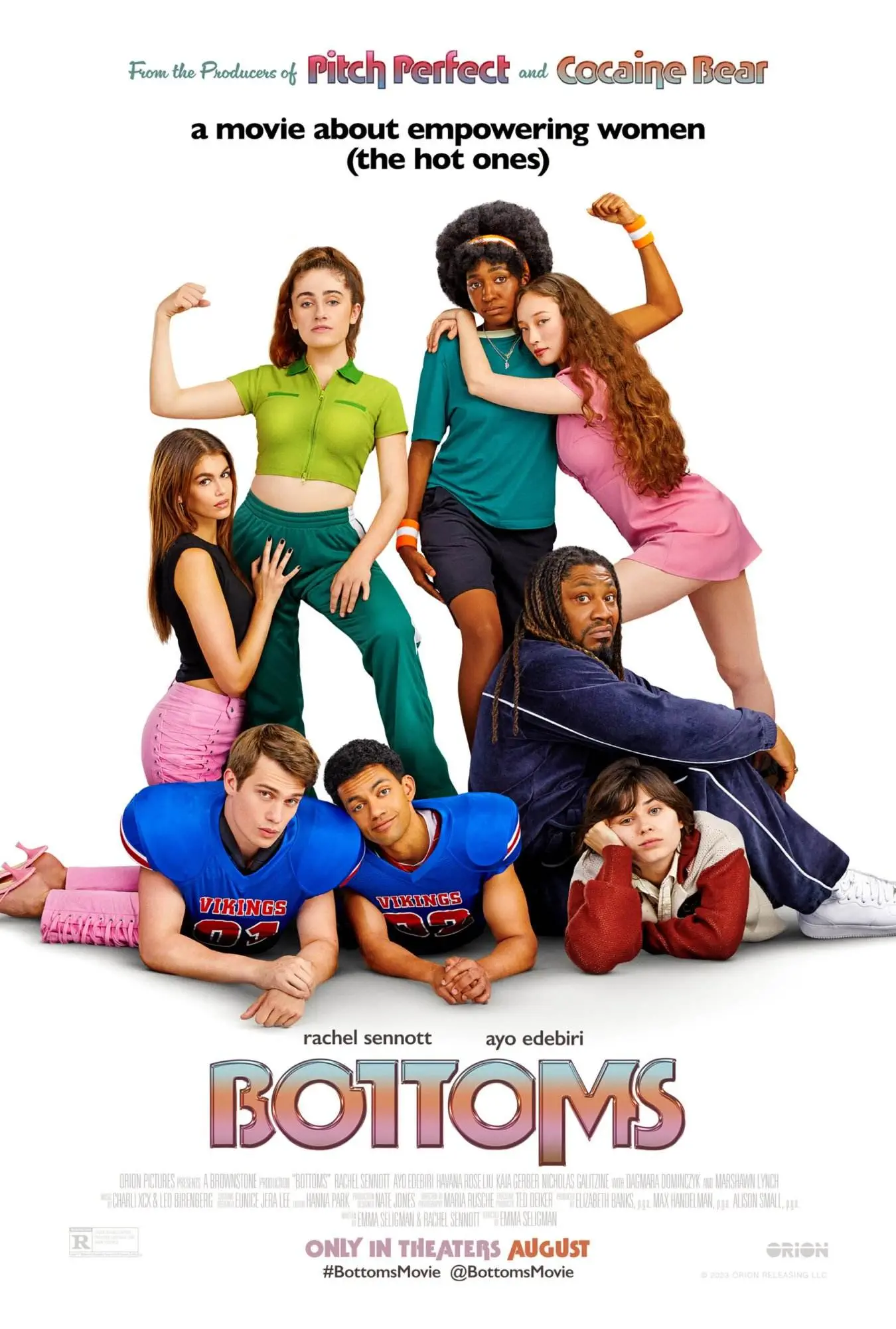 Bottoms [official movie promo poster]
